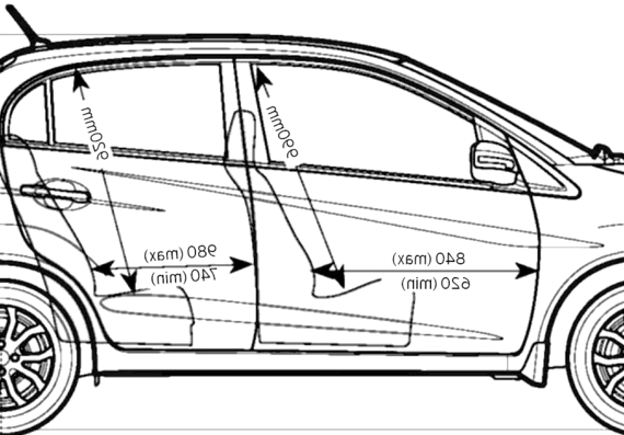 Honda Amaze IND (2013) - Honda - drawings, dimensions, pictures of the car