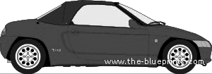 Honda Beat (1992) - Honda - drawings, dimensions, pictures of the car