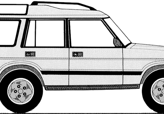 Honda Crossroad (1993) - Honda - drawings, dimensions, pictures of the car