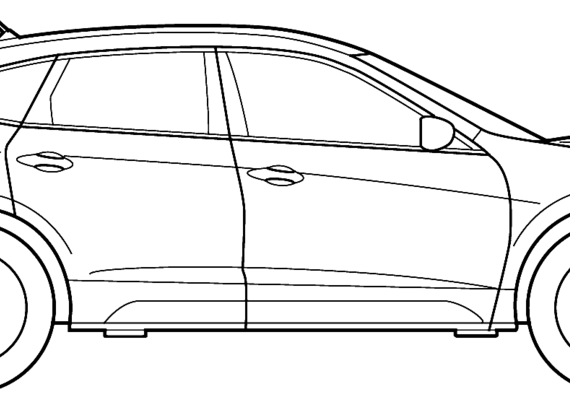 Honda Crosstour (2012) - Honda - drawings, dimensions, pictures of the car