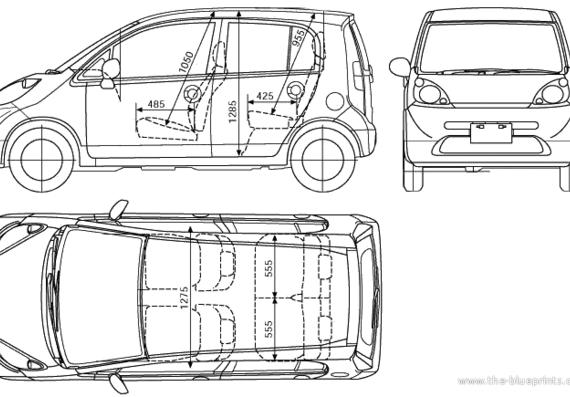 Honda Life (2005) - Honda - drawings, dimensions, pictures of the car