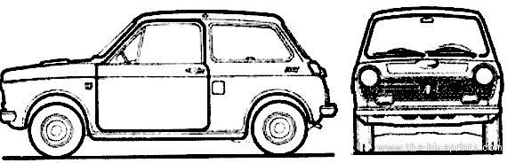 Honda N600 (1969) - Honda - drawings, dimensions, pictures of the car