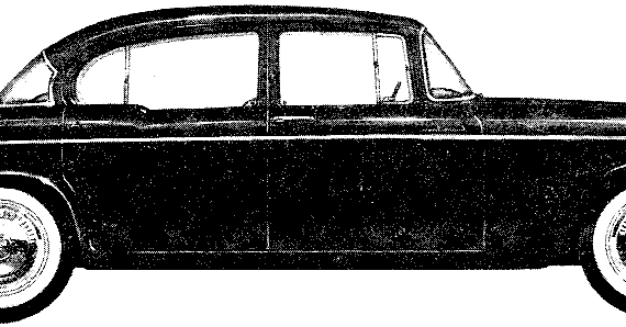 Humber Super Snipe (1961) - Разные автомобили - чертежи, габариты, рисунки автомобиля
