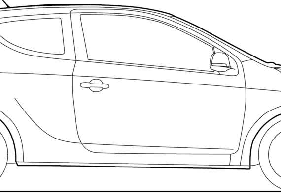 Hyundai i20 3-Door (2013) - Hyundai - drawings, dimensions, pictures of the car