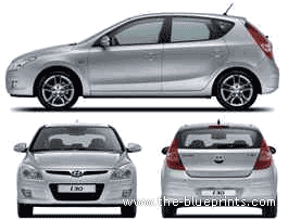 Hyundai i30 (2011) - Hyundai - drawings, dimensions, pictures of the car
