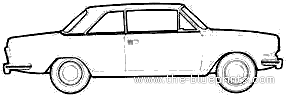 IKA Renault Torino Coupe (1979) - ИКА - чертежи, габариты, рисунки автомобиля