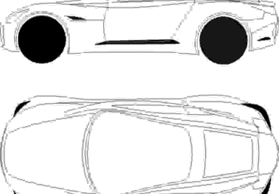 Infiniti Essence - Инфинити - чертежи, габариты, рисунки автомобиля
