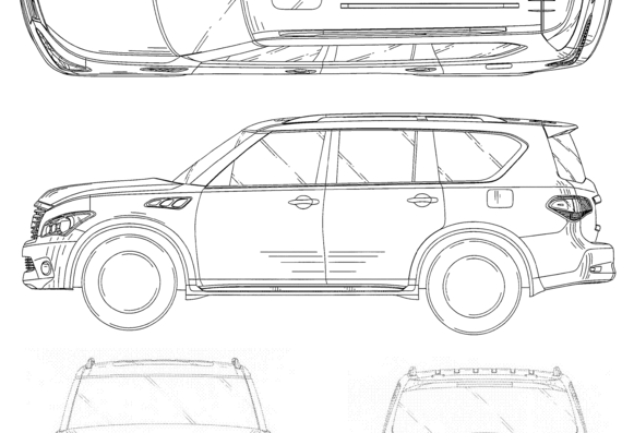 Infinity QX50 (2011) - Infinity - drawings, dimensions, pictures of the car