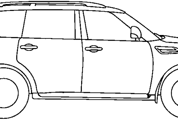 Infinity QX (2013) - Infinity - drawings, dimensions, pictures of the car