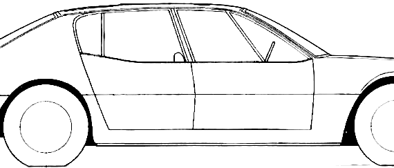 Iso Rivolta S4 - Разные автомобили - чертежи, габариты, рисунки автомобиля
