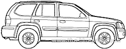 Isuzu Ascender 5-Passenger (2006) - Isuzu - drawings, dimensions, pictures of the car