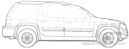 Isuzu Ascender 7 (2006) - Isuzu - drawings, dimensions, pictures of the car