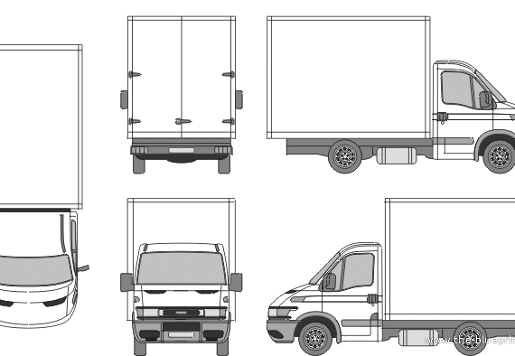 Iveco Daily - Iveco - drawings, dimensions, pictures of the car
