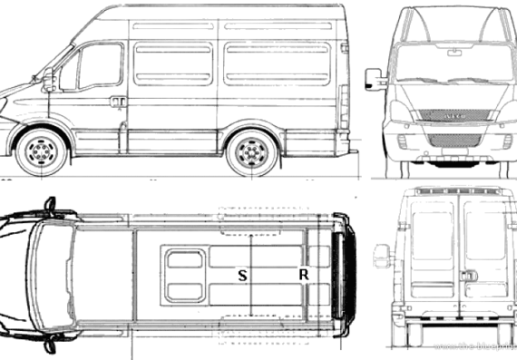 Iveco ECODaily 35C15 Furgone Mecbal (2010) - Iveco - drawings, dimensions, pictures of the car
