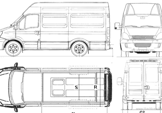 Iveco ECODaily 35C18 Furgone Mecbal (2010) - Iveco - drawings, dimensions, pictures of the car