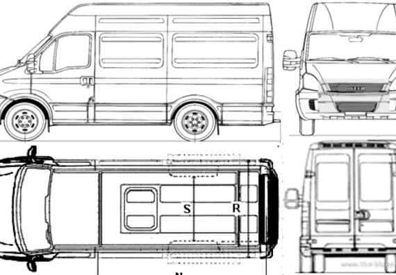 Iveco ECODaily 60C14V EEV Furgone (2010) - Iveco - drawings, dimensions, pictures of the car