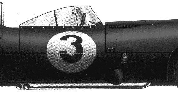Jaguar D-Type Le Mans (1955) - Jaguar - drawings, dimensions, pictures of the car