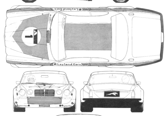 Jaguar XJ12C (1976) - Jaguar - drawings, dimensions, pictures of the car