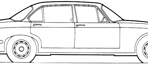 Jaguar XJ12 (1979) - Jaguar - drawings, dimensions, pictures of the car