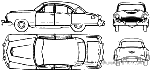 Kaiser IKA Carabela Argentina (1958) - Kaiser - drawings, dimensions, pictures of the car
