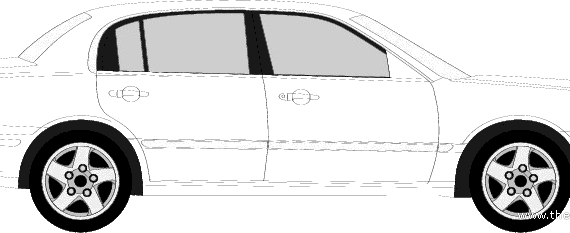 Kia Amanti (2005) - Kia - drawings, dimensions, pictures of the car