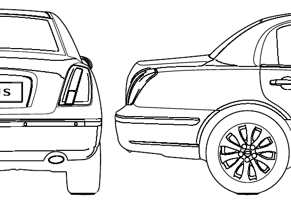 Kia Opirus (2007) - Kia - drawings, dimensions, pictures of the car