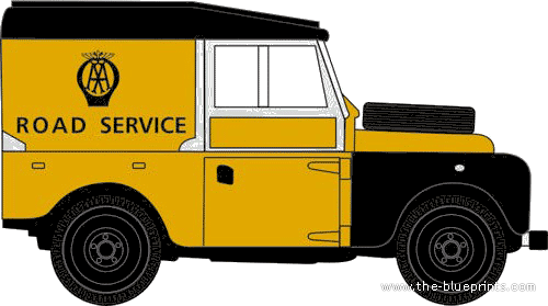 Land Rover 88 S.I - Land Rover - drawings, dimensions, pictures of the car