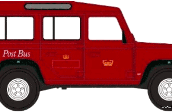 Land Rover Difender 110 SW - Land Rover - drawings, dimensions, pictures of the car