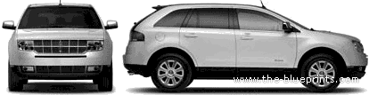 Lincoln MKX (2007) - Lincoln - drawings, dimensions, pictures of the car