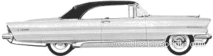 Lincoln Premiere Convertible (1956) - Lincoln - drawings, dimensions, pictures of the car