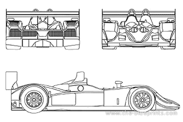 Lola B0-10 - Lola - drawings, dimensions, figures of the car