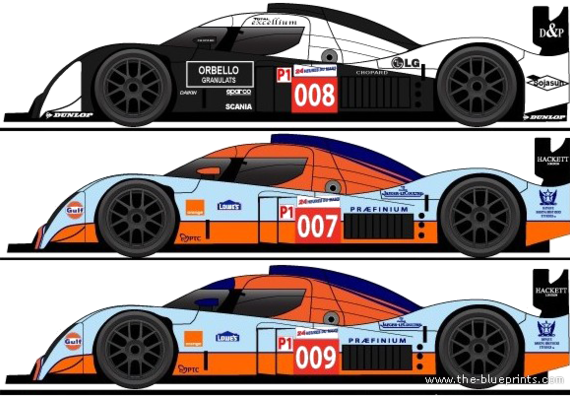Lola B09-60 Aston Martin LM (2010) - Lola - drawings, dimensions, pictures of the car