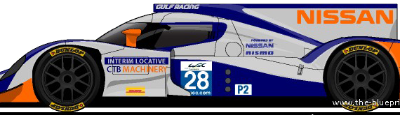 Lola Nissan B12-80 LM (2013) - Lola - drawings, dimensions, pictures of the car
