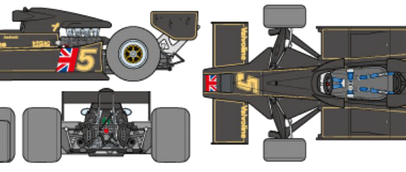 Lotus-Ford T78 F1 GP (1978) - Lotus - drawings, dimensions, pictures of the car