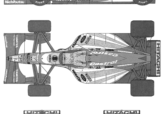 Lotus 107 Ford - Lotus - drawings, dimensions, pictures of the car