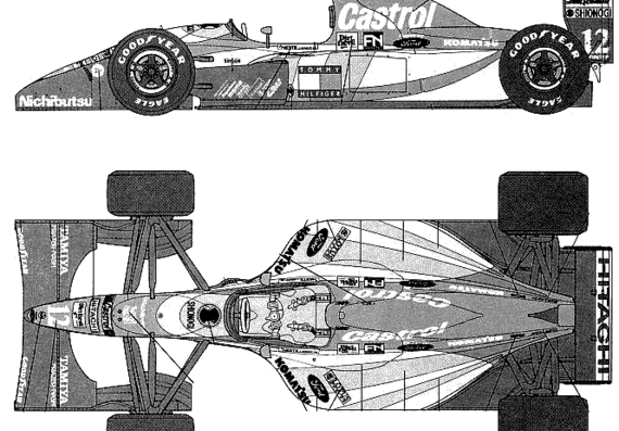 Lotus 107 Ford (1992) - Lotus - drawings, dimensions, pictures of the car