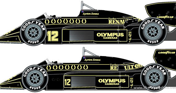 Lotus 49 F1 GP - Лотус - чертежи, габариты, рисунки автомобиля