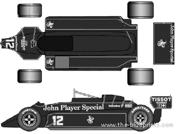 Lotus 87B F1 GP (1982) - Lotus - drawings, dimensions, pictures of the car