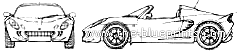 Lotus Elise (2002) - Lotus - drawings, dimensions, pictures of the car