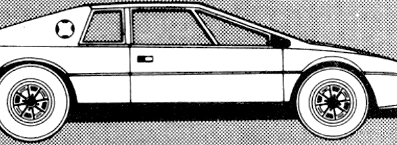 Lotus Esprit S2 (1980) - Lotus - drawings, dimensions, pictures of the car