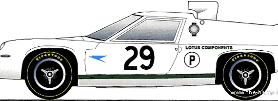 Lotus Europa (1967) - Lotus - drawings, dimensions, pictures of the car