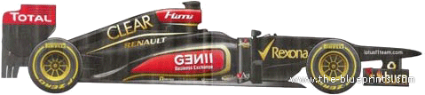 Lotus Renault E21 GP (2013) - Lotus - drawings, dimensions, pictures of the car