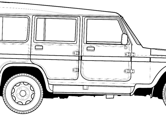 Mahindra Bolero (2013) - Mahindra - drawings, dimensions, pictures of the car