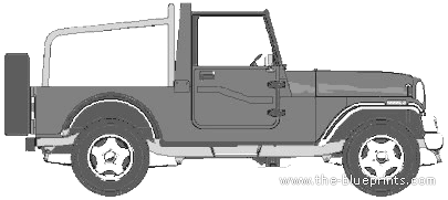 Mahindra MM-Quadro - Mahindra - drawings, dimensions, pictures of the car