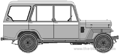 Mahindra MM-Station Wagon - Mahindra - drawings, dimensions, pictures of the car