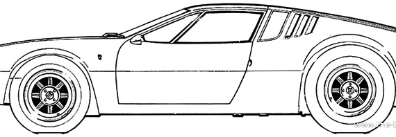 Marcos - Разные автомобили - чертежи, габариты, рисунки автомобиля