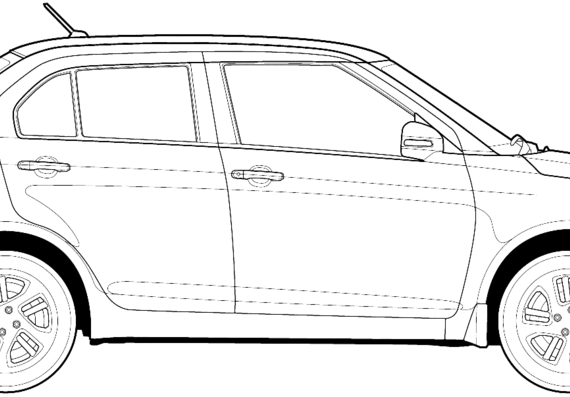 Maruti Dzire (2013) - Various cars - drawings, dimensions, pictures of the car