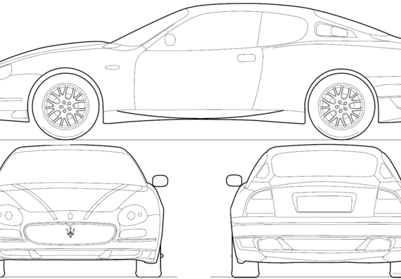 Maseati Gran Sport (2006) - Maseratti - drawings, dimensions, pictures of the car