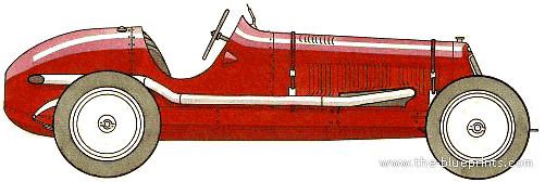Maserati 8CM (1934) - Maseratti - drawings, dimensions, pictures of the car