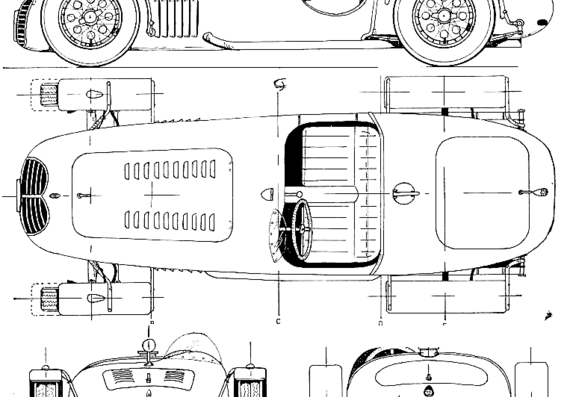 Maserati A6GCS F1 GP (1948) - Maseratti - drawings, dimensions, pictures of the car